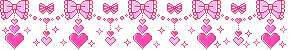 pink bow decora divider