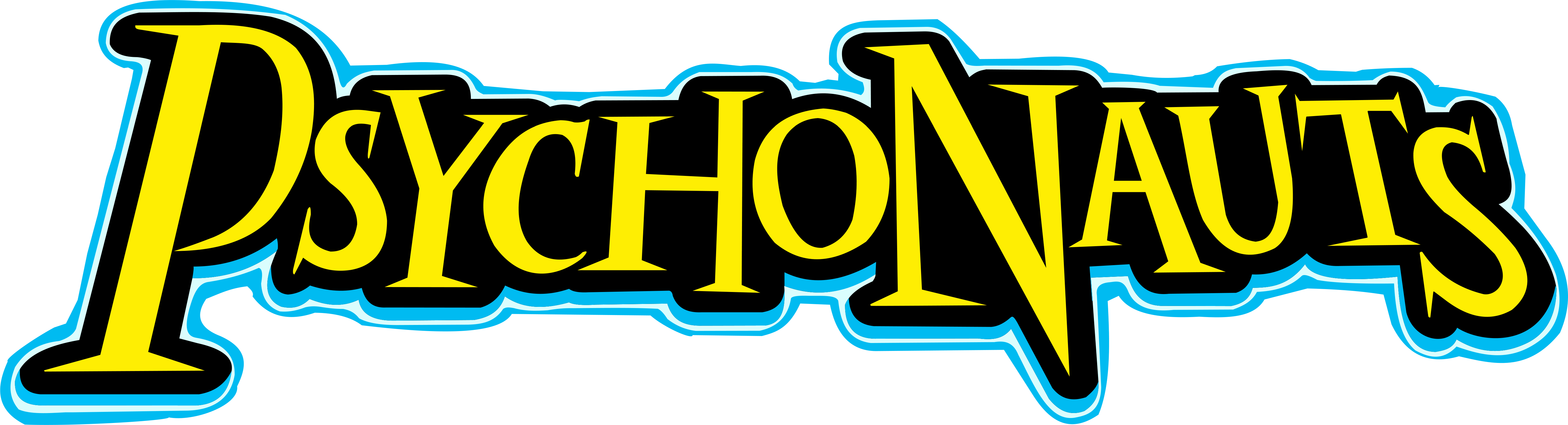 a logo of the game psychonauts 2005